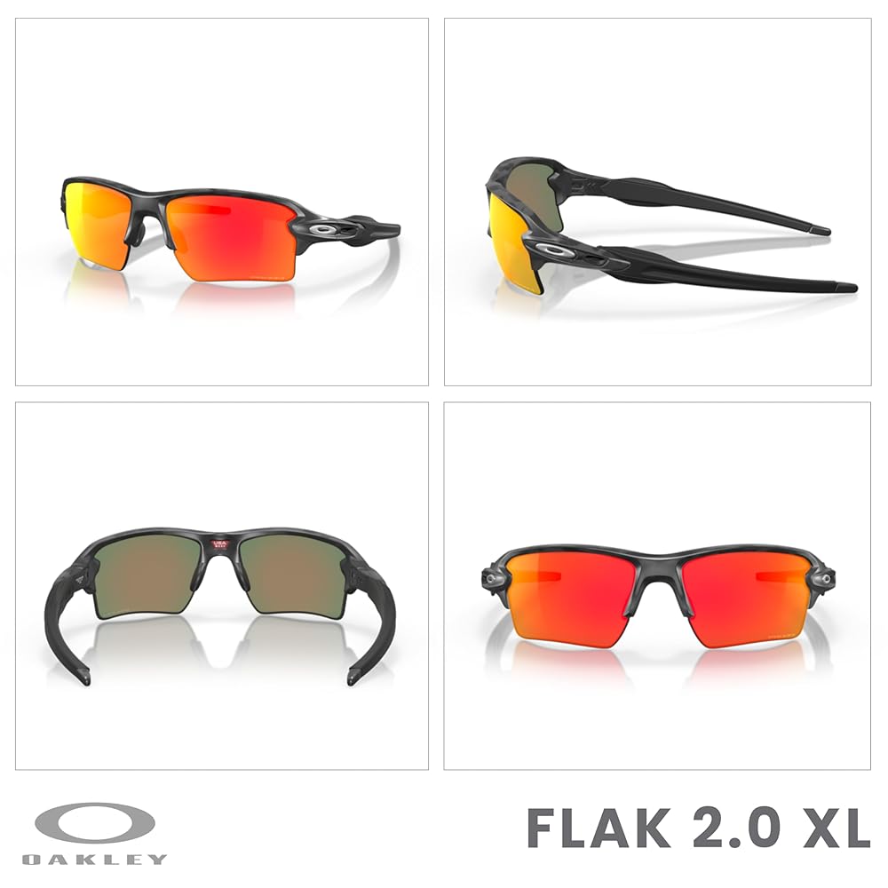 Amazon.com: Oakley Flak 2.0 XL OO9188 918886 59M Black Camo
